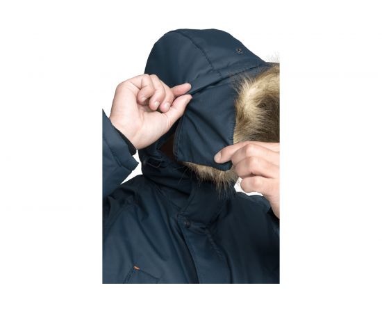 Утепленная куртка ГК Спецобъединение АЛЯСКА ЛЮКС синяя, р. 112-116, рост 182-188 Кур 320/112/182 – изображение 7