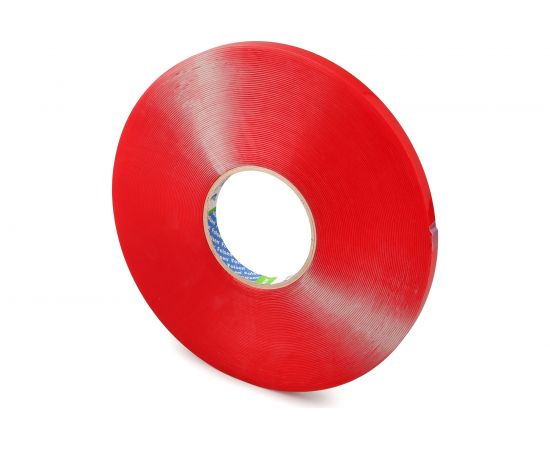 Акриловая двусторонняя лента FOLSEN 6мм х 33м x 1мм, прозрачная 0733306 