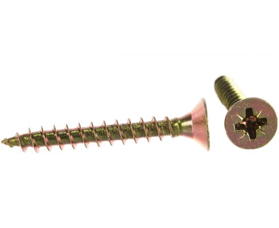 Шуруп VIPкрепеж жёлтый цинк 65 шт 31402 VIP 