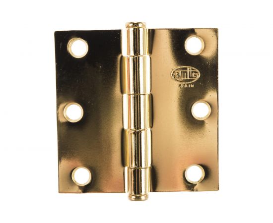 Петля Amig покрытие латунь, 2 шт. 1010-3х3 