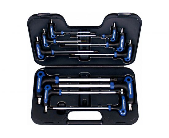 Набор отверток AmPro TORX с Т-образной ручкой10 предметов в чемодане T22900 