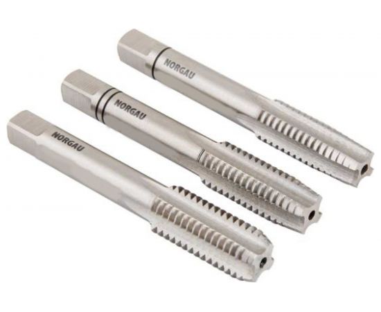 Комплект ручных метчиков HSS NORGAU 3шт. M30х3,5. 6Н 013002590 