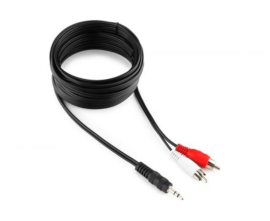 Аудио кабель Cablexpert джек3.5 / 2xRCA, 5 м, CCA-458-5M 