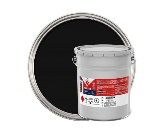 Эмаль ЯРОСЛАВСКИЕ КРАСКИ FAKTOR ПФ-115 черная, барабан 20 кг 214738 