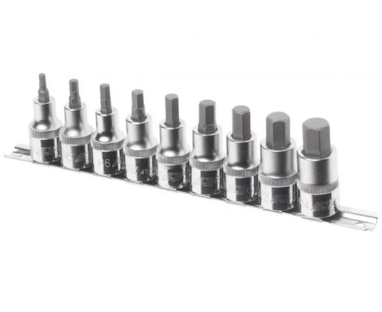 Набор бит-головок 1/2 HEX H4-H14 (9 предметов) JTC H409H:2308 