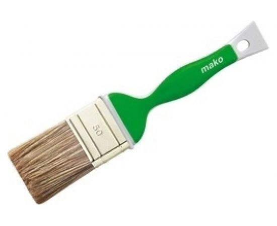 Кисть MAKO смесь полиэстер и натуральной щетины, для работы с пропитками по дереву и лазурями 355725 