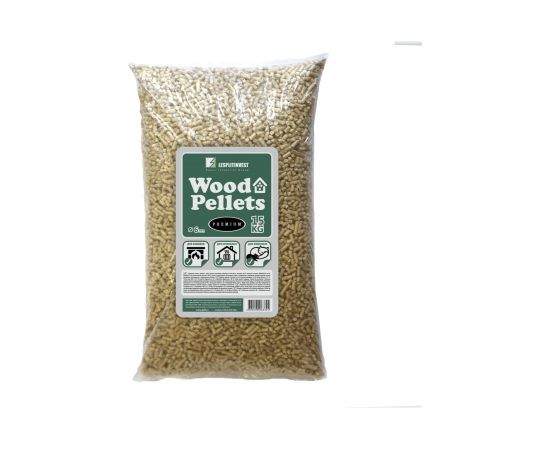 Древесные топливные гранулы 6 мм, хвойные, 15 кг ОАО Лесплитинвест 4690490063324 