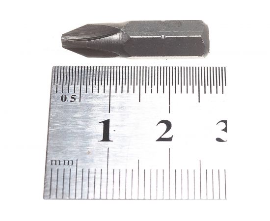 Набор бит (25 мм; 6 шт.) в круглом картридже + адаптер (60 мм) FIT 57621 – изображение 11