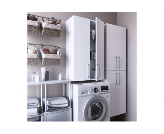 Подвесной/напольный пенал ИТАНА White 50 500х300х1700 22453 – изображение 13