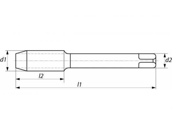 Комплект ручных метчиков HSS NORGAU 3шт. M30х3,5. 6Н 013002590 – изображение 2