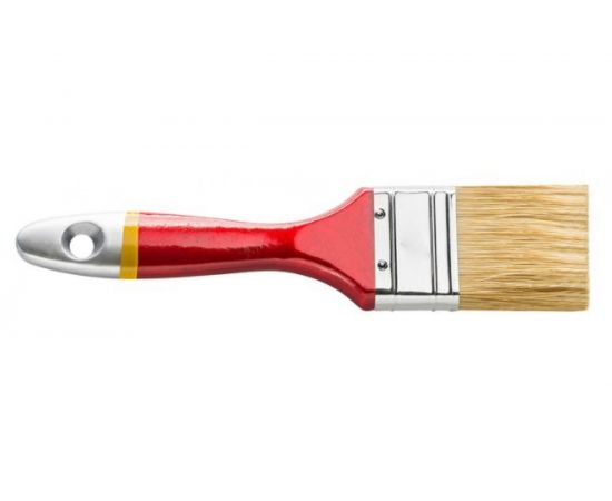 Плоская кисть HARDY серия 33 натуральная светлая щетина, 25х12мм 0200-334310 – изображение 2