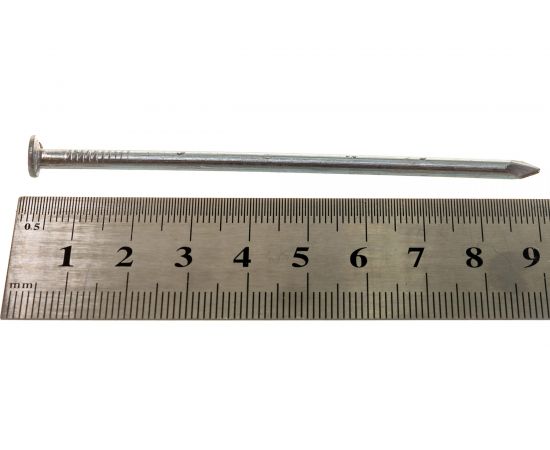 Строительный гвоздь КРЕПКО-НАКРЕПКО 3.5x90 оцинк. 5 кг 41233 – изображение 2