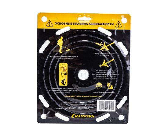 Нож с зубцами из твердого сплава Tiger (36 зубьев, 230х25,4 мм) CHAMPION C5176 – изображение 2