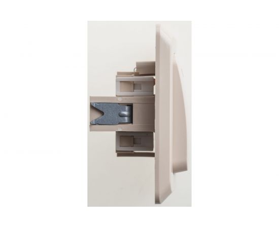 1-клавишный переключатель Schneider Electric СП Этюд 10А с индикатором кремовый SchE BC10-007K – изображение 2