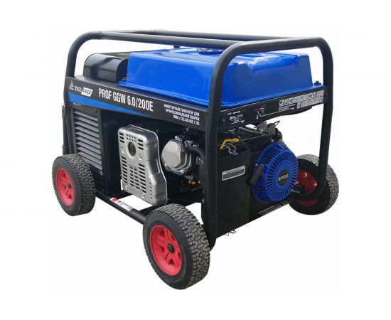 Бензиновый сварочный генератор ТСС PROF GGW 6.0/200E MMA/TIG/Cellulose 027656 – изображение 3