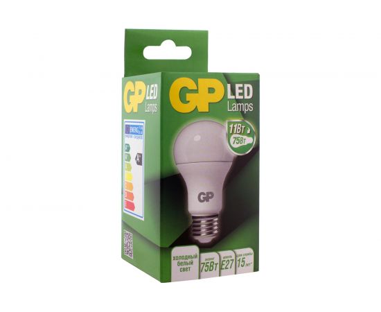 Светодиодная лампа GP в колбе груша LEDA60-11WE27-40K-2CRB1 – изображение 3