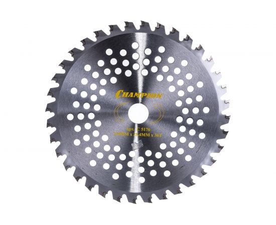 Нож с зубцами из твердого сплава Tiger (36 зубьев, 230х25,4 мм) CHAMPION C5176 – изображение 3