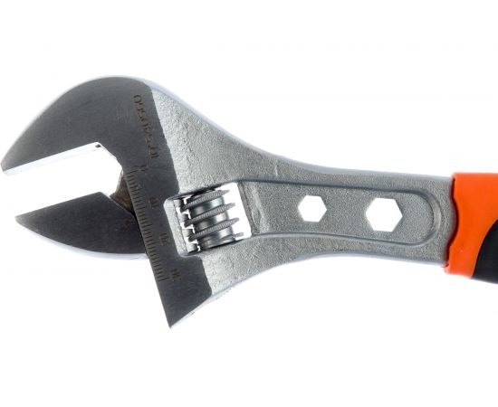 Разводной ключ HARDEN профессиональный, 250 мм, 2-х комп. рукоятка 540560 – изображение 3