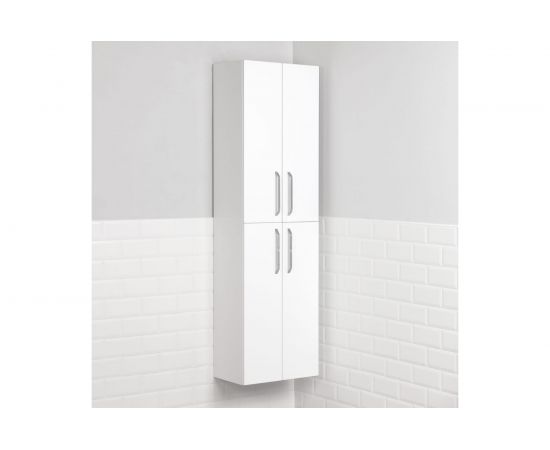 Подвесной/напольный пенал ИТАНА White 50 500х300х1700 22453 – изображение 4