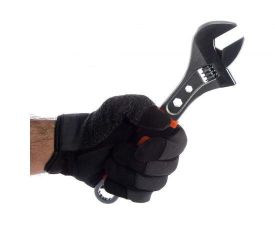 Разводной ключ HARDEN профессиональный, 250 мм, 2-х комп. рукоятка 540560 – изображение 4