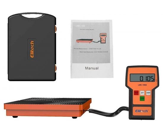 Весы для заправки хладагента Elitech LMC100A – изображение 4
