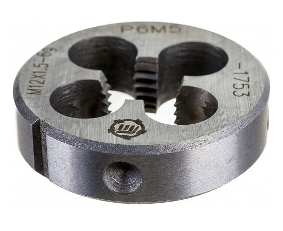 Плашка М 12 х1.5 Р6М5 6g ТМ Туламаш 137172 – изображение 4