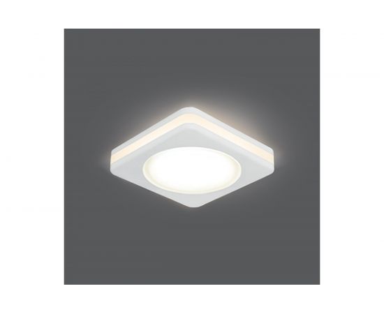 Светильник, Квадрат, Белый, 5W, LED 3000K Gauss Backlight BL100 – изображение 4