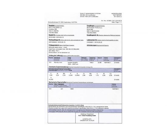 Плашка Bucovice Tools коническая NPT 1/2" -14 HSS 45x18мм 430120 – изображение 5