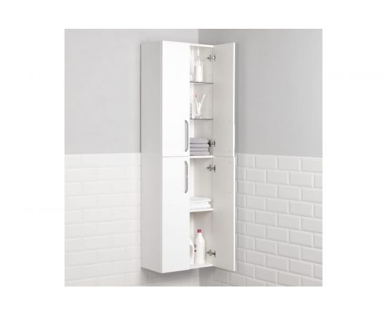 Подвесной/напольный пенал ИТАНА White 50 500х300х1700 22453 – изображение 5