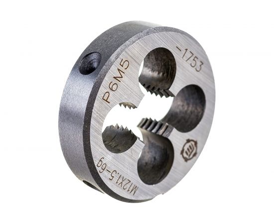 Плашка М 12 х1.5 Р6М5 6g ТМ Туламаш 137172 – изображение 6