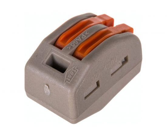 Строительно-монтажная клемма EKF PROxima СМК 222-412 с рычагом, 2 отверстия, 0,08-2,5мм2 plc-smk-412 – изображение 6