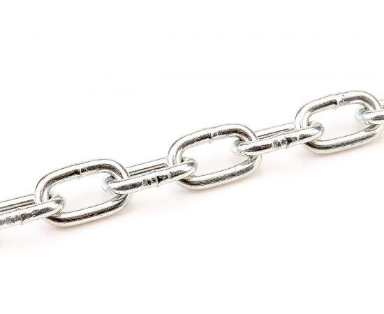 Цепь Стройметиз М6 DIN 766 короткозвенная 5 м пакет 417625 