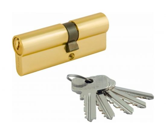 Цилиндровый механизм НОРА-М ЕСО Z Л-80 45-35 латунь 15331 