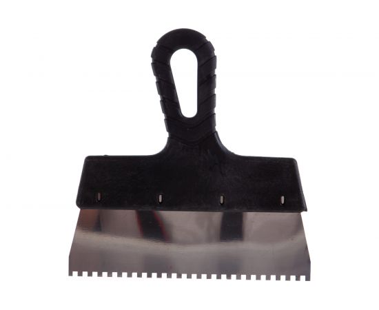 Фасадный зубчатый шпатель 200 мм Зубр МАСТЕР 10078-20-04 