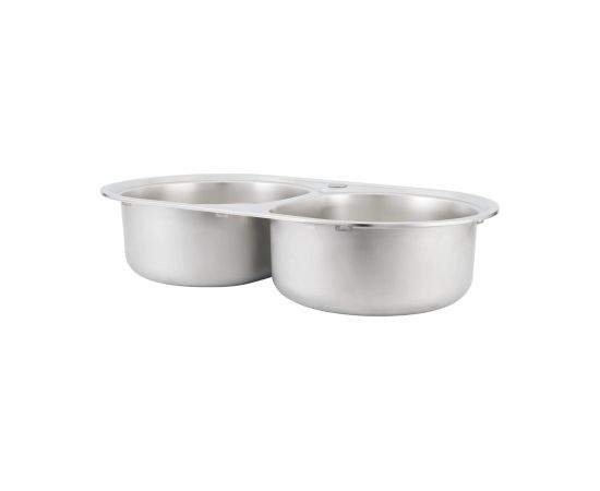 Мойка Vidage 79х44х17, 50,6 см, врезная, без отверстия под смеситель 1601002 