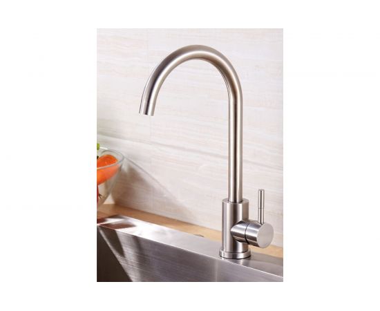 Смеситель для кухни SHIMIZU с высоким изливом high-S smz 1006559 