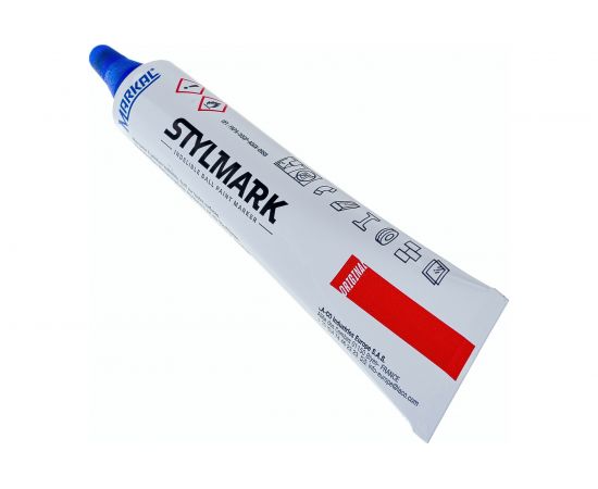 Маркер краска в металлической тубе Markal Stylmark, 3,0 мм, синий 96657 