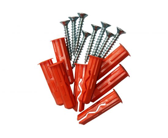 Шуруп ЕВРОПАРТНЕР Zn 5,0х70 в компл. с дюбелем MULTI 10x40 4шт. MP 409 17 