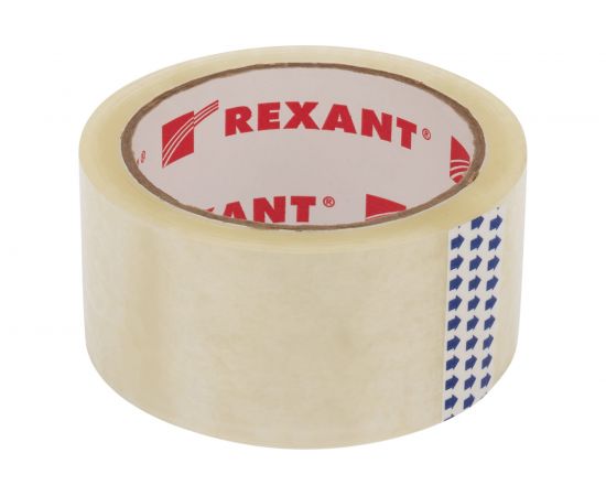 Упаковочная клейкая лента REXANT 48 мм х 50 мкм, прозрачный, рулон 66 м 09-4202 