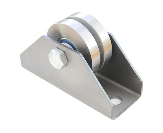 Ролик для ворот Rolik-Opt металл, d.65 мм, под полосу, на платформе С3603 