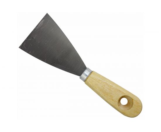 Шпательная лопатка ON деревянная рукоятка, пружинная сталь 60 мм 02-12-060 