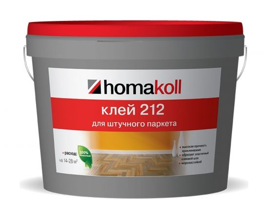 Морозостойкий клей Homakoll 212, 500-1000 г/м2, 14 кг 99583 