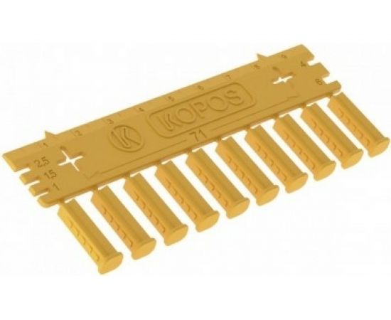 Соединительная гребенка KOPOS для коробок серий KUL и KPRL (10 шт. пластин по 10 соединителей каждая) SKLD 2_NB 
