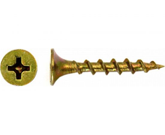 Саморез STEELFIX крупный шаг Ж/Ц 3,5х25 1 кг А-00132 