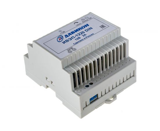 Блок питания ДАВИКОН ИВЭП-1220DIN – изображение 2