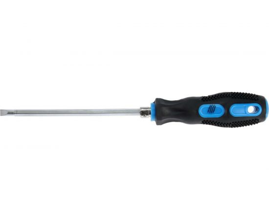 Комбинированная отвертка TUNDRA 2 в 1, сатин, магнит, 2К рукоятка, магнит, PH2/SL6х150 мм 1858816 – изображение 2