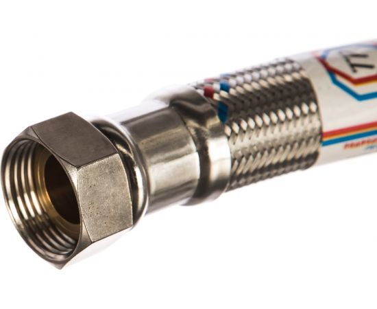 Подводка для воды TР-сантехника Гигант, нержавеющая сталь, 40 см, в/н 1 26459 – изображение 2