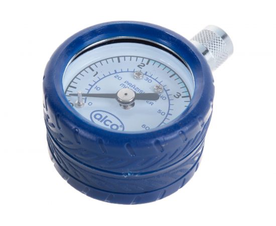 Круглый манометр Alca синий 564000 – изображение 2