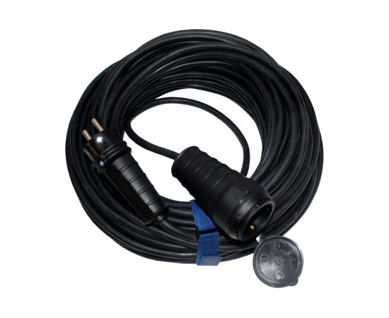 Силовой шнур удлинитель ЭНАРГИТ КГ 3*2,5 ГОСТ 1 розетка 20 метров ip 44 вилка/штепсель КГ325-20-1-44 – изображение 2