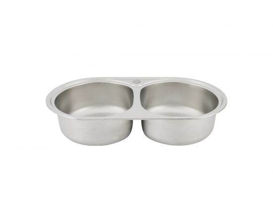 Мойка Vidage 79х44х17, 50,6 см, врезная, без отверстия под смеситель 1601002 – изображение 2